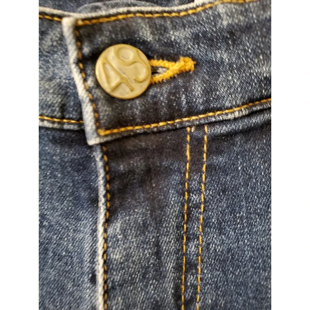 AG Adriano Goldschmied Jeans Womens 29R The‎ Farrah Skinny Ankle Raw Hem Hi-Rise